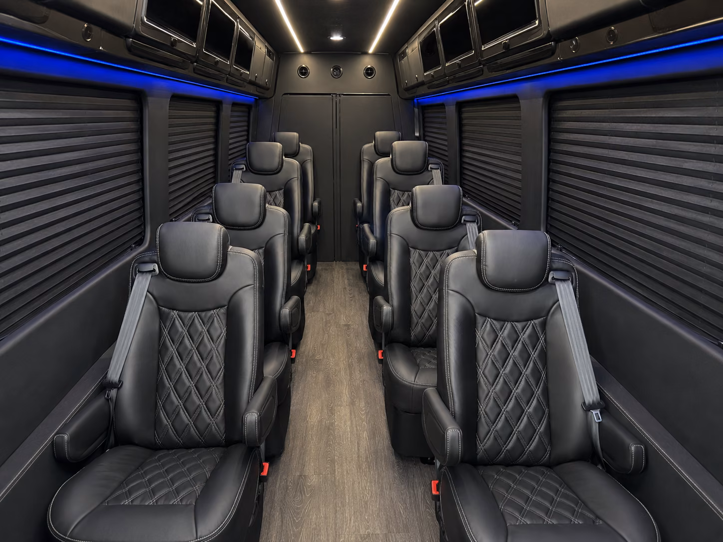 el paso 10 passenger sprinter van inside