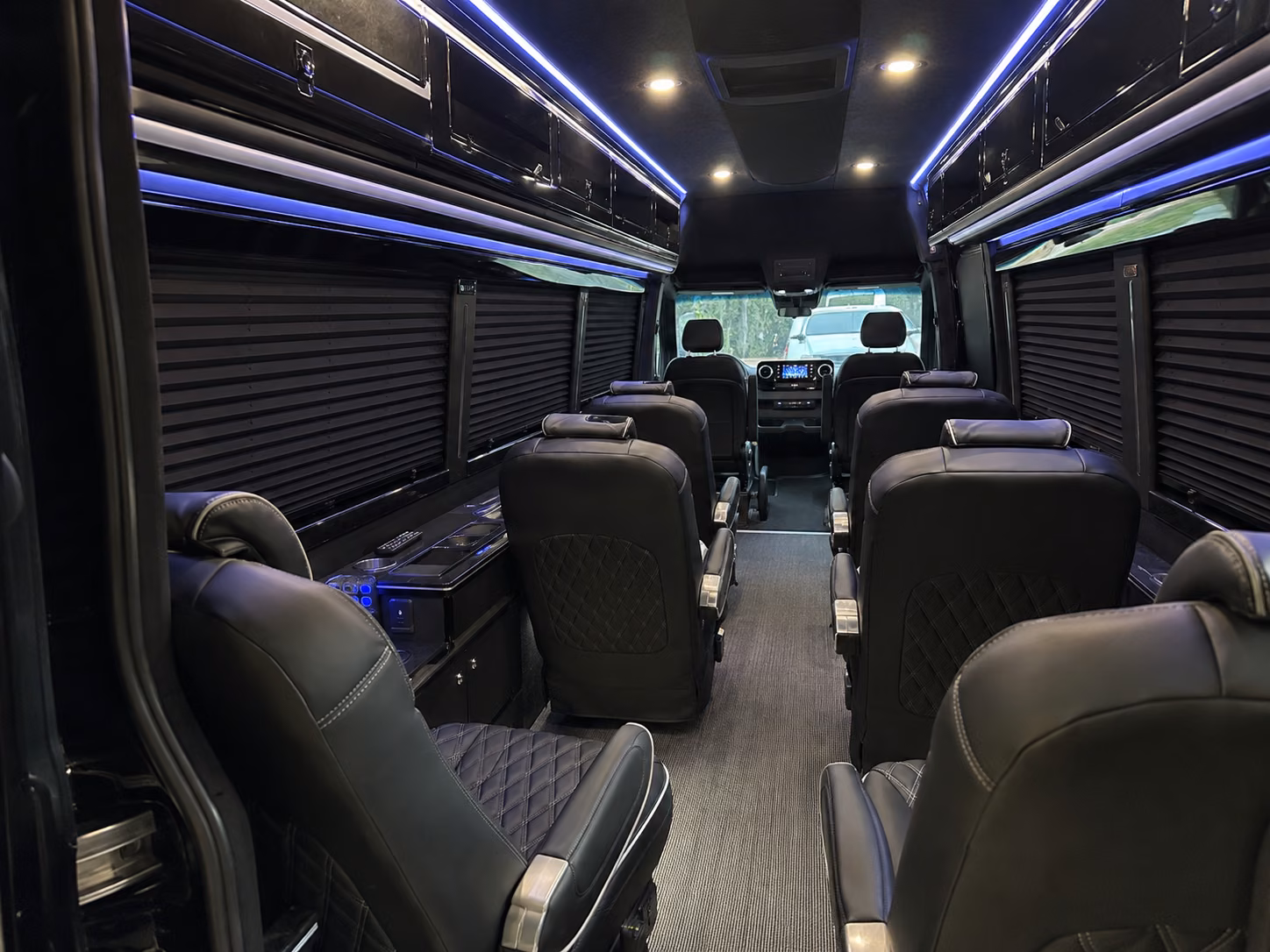 el paso 8 passenger sprinter van interior